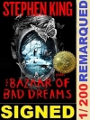 Bazaar of Bad Dreams 1 / 200 Arist Signed & Remarqued