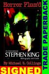 Stephen King Horror Plumd SIGNED TP